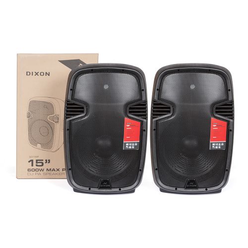 Cash Crusaders New Goods Dixon 15” 1200w Dj/pa Passive Speaker System